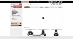 Desktop Screenshot of gonzalezjoyeria.com